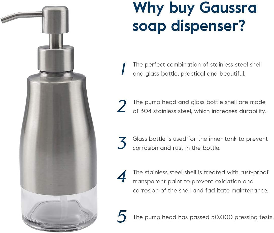 Dispensador de Jabón Gaussra – Elegancia para tu Hogar