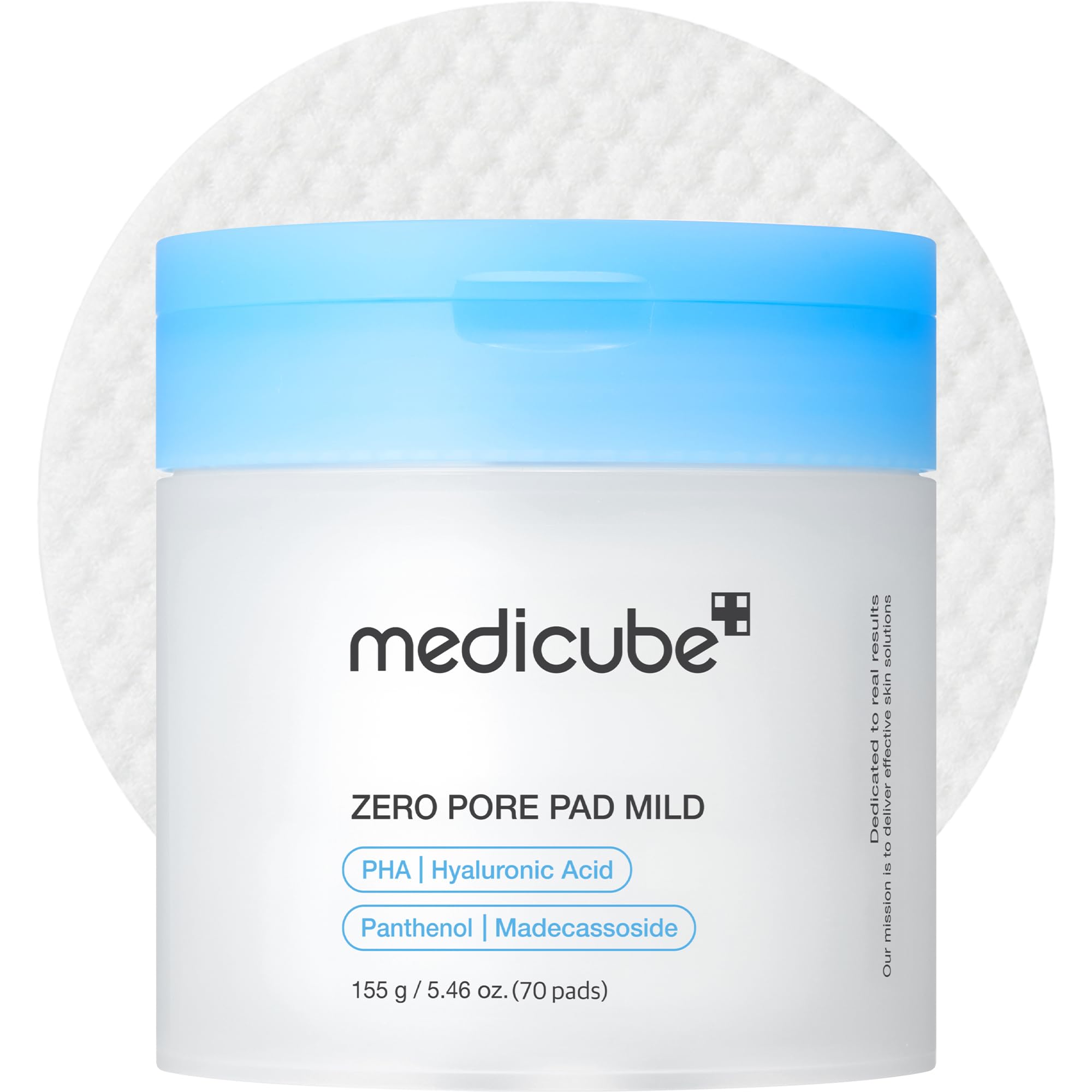 medicube Zero Pore Pads 2.0 - Almohadillas Exfoliantes Coreanas (70 Unidades)