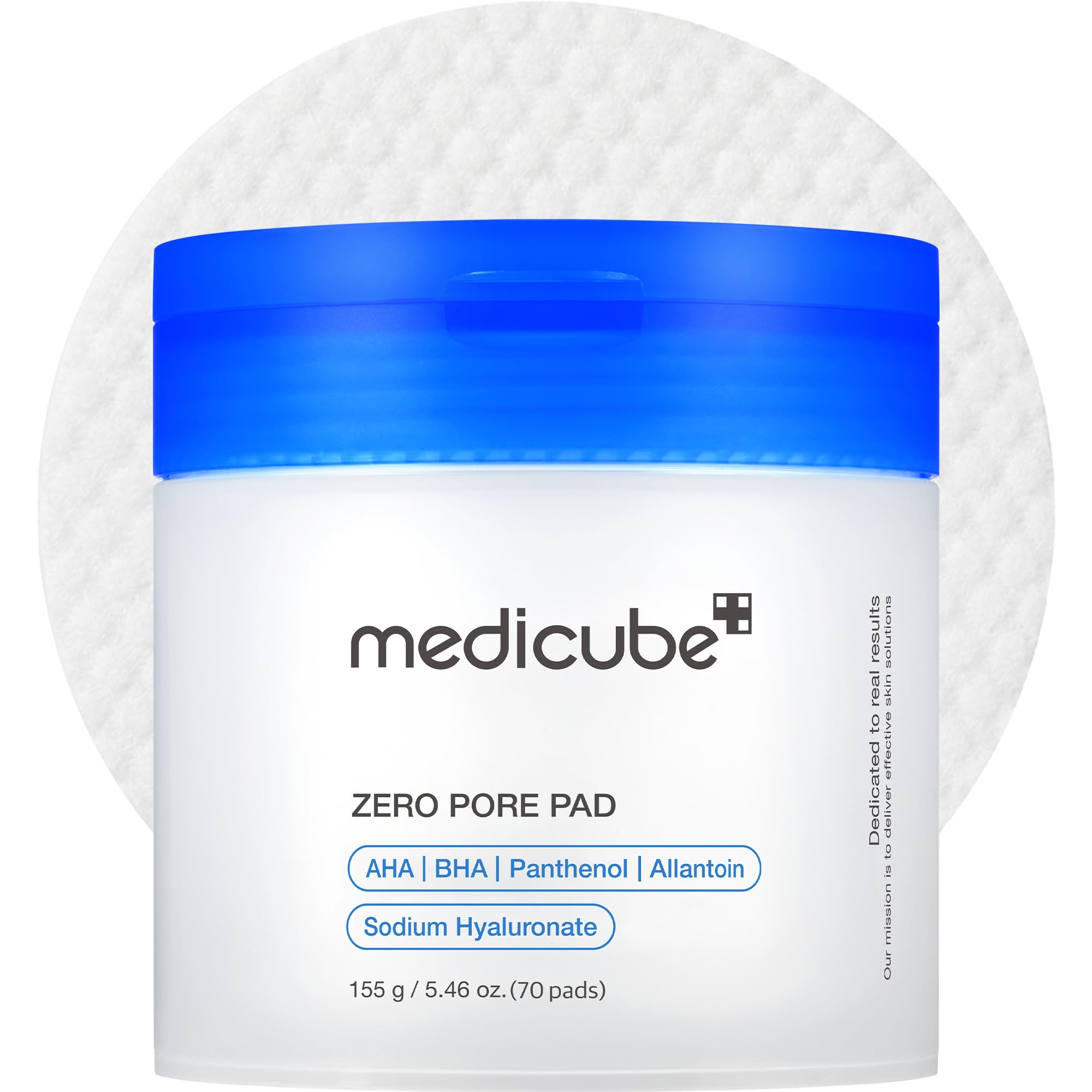 medicube Zero Pore Pads 2.0 - Almohadillas Exfoliantes Coreanas (70 Unidades)